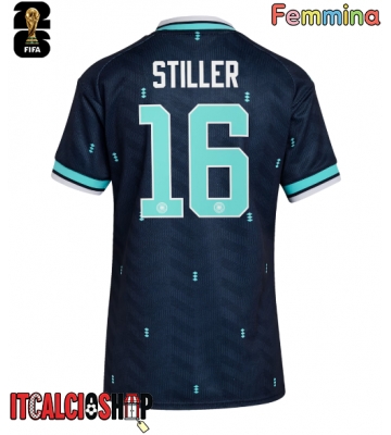 Germania Angelo Stiller #16 Seconda Maglia Femmina Mondiali 2026 Manica Corta